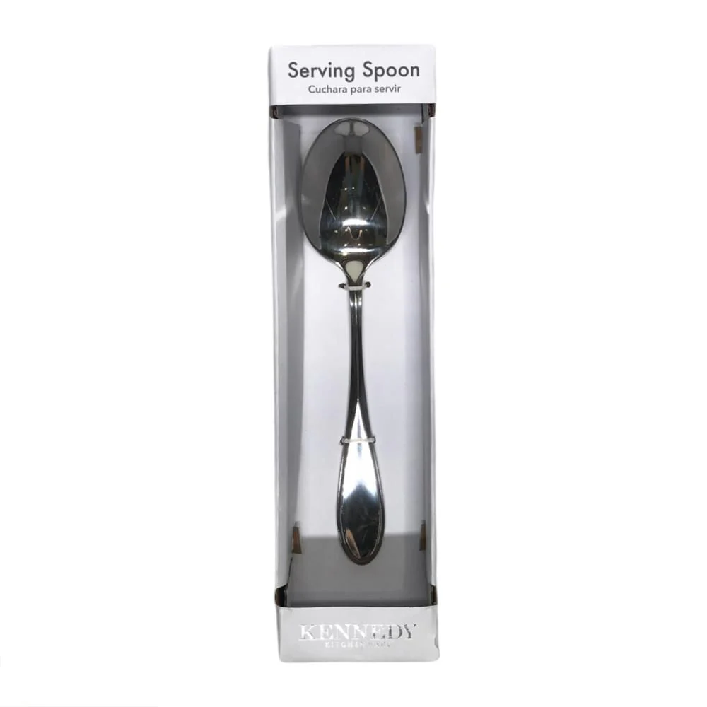 Cucharón Sin Hueco Kennedy Acero Inoxidable de 25 cm