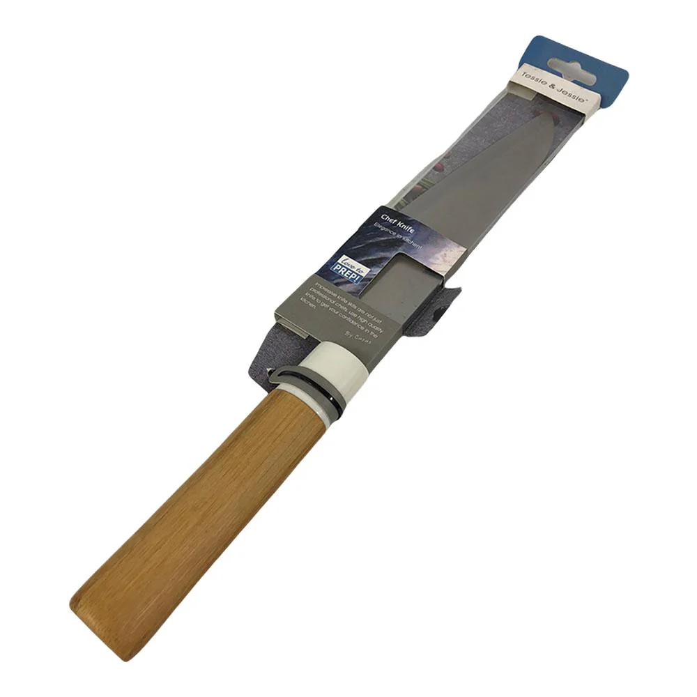 Cuchillo Multiusos Home Elegance Con Mango Bambú 8"
