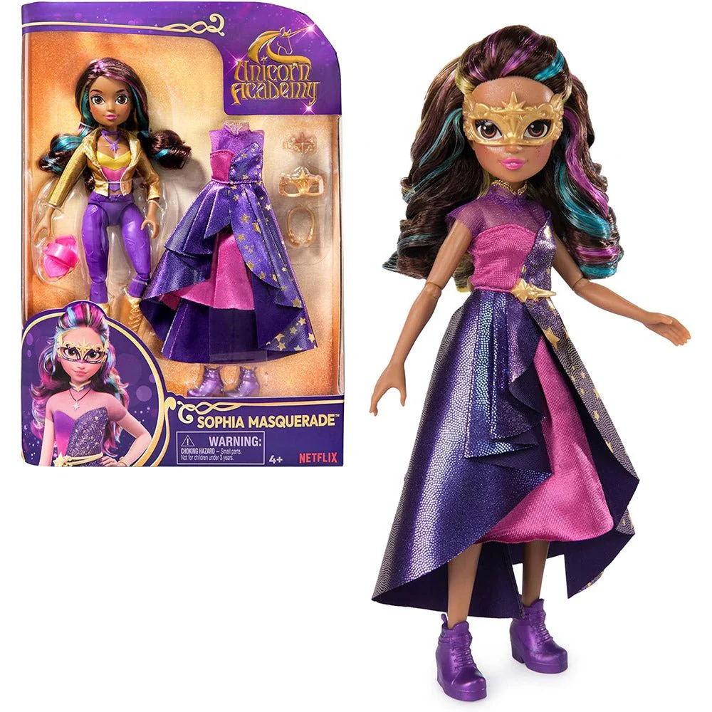 Deluxe Sophia Masquerade Fashion Doll – Unicorn Academy - Image 3