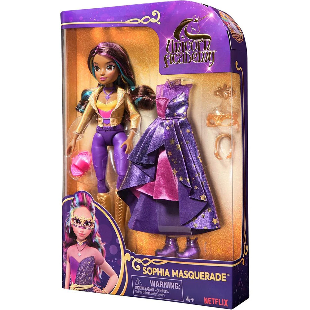 Deluxe Sophia Masquerade Fashion Doll – Unicorn Academy - Image 4