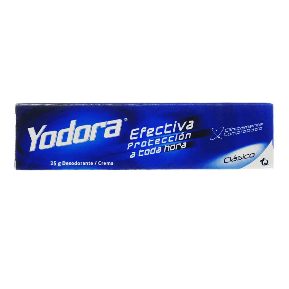 Desodorante Crema En Tubo Yodora Para Hombre 25 G