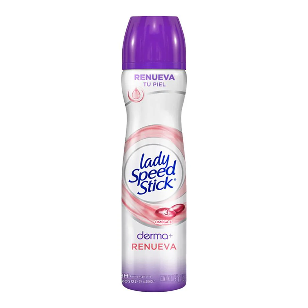 Desodorante en Spray Lady Speed Stick / Derma + Renueva / 150ml
