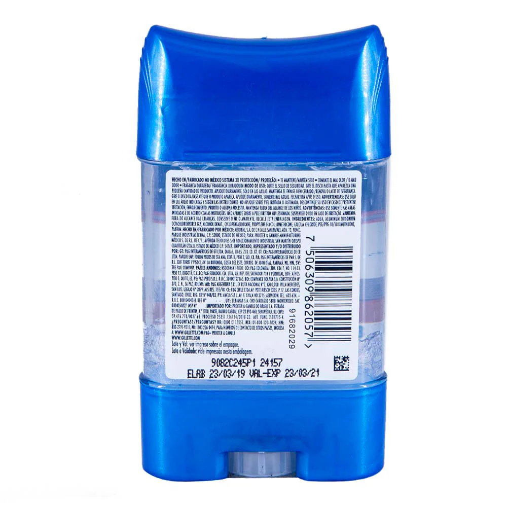 Desodorante Gillette Gel Sport Triumph 82g - Image 2