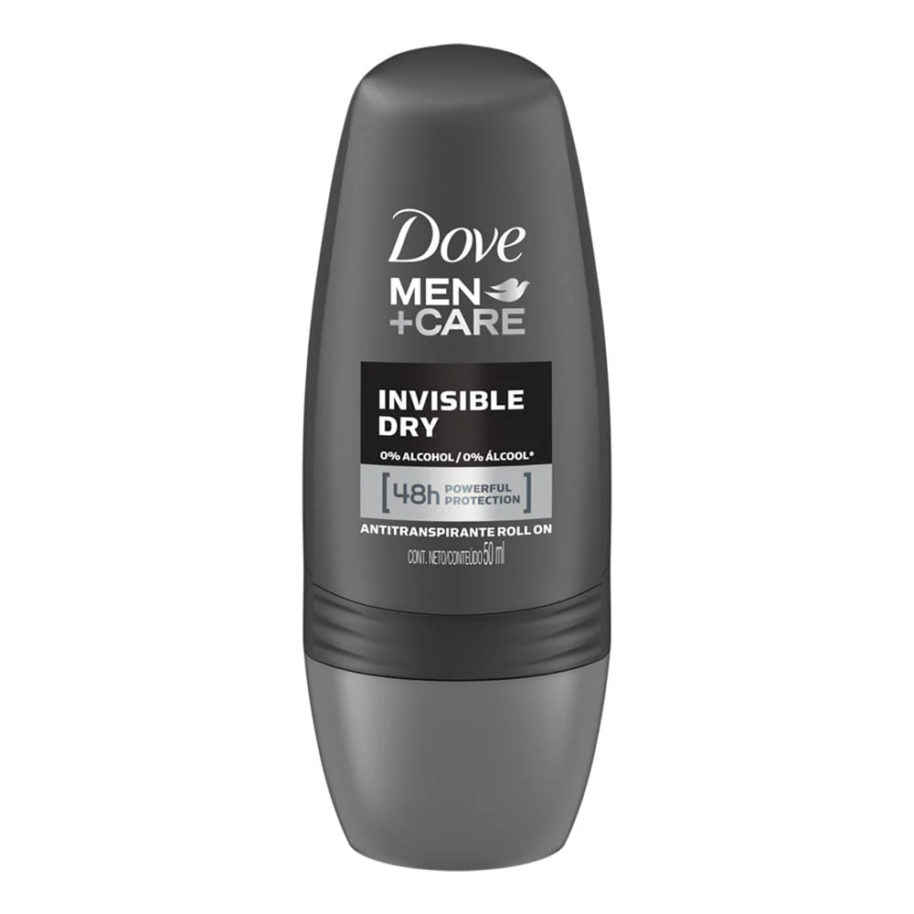 Desodorante Roll On Dove Invisible Dry Cab 50 m