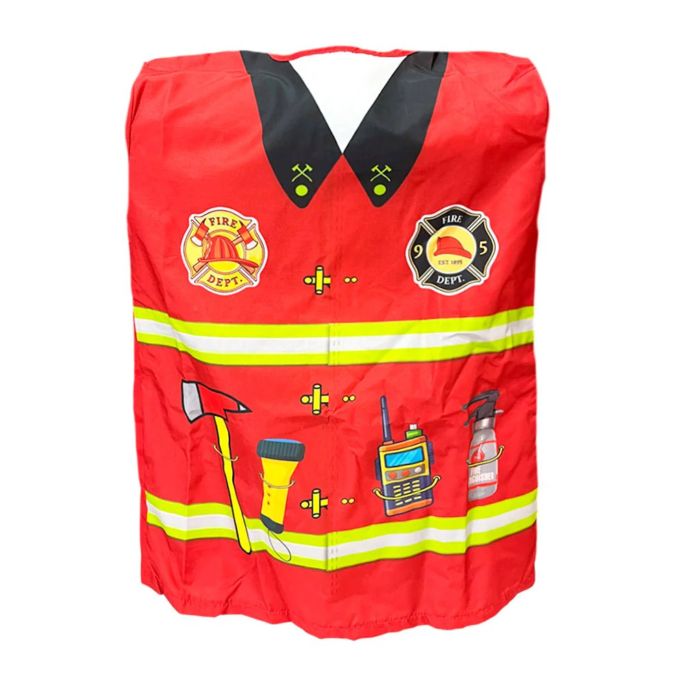 Disfraz De Bombero Popular Dressup Talla Única - Image 2