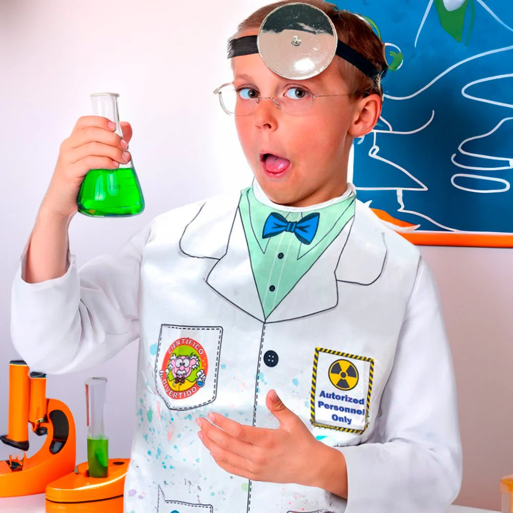 Disfraz de Científico para Niños Popular - Talla Única