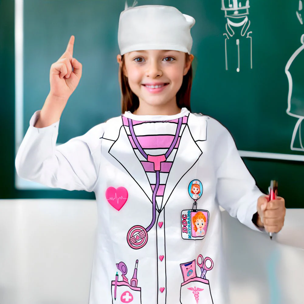 Disfraz De Doctora Popular Dressup Talla Única