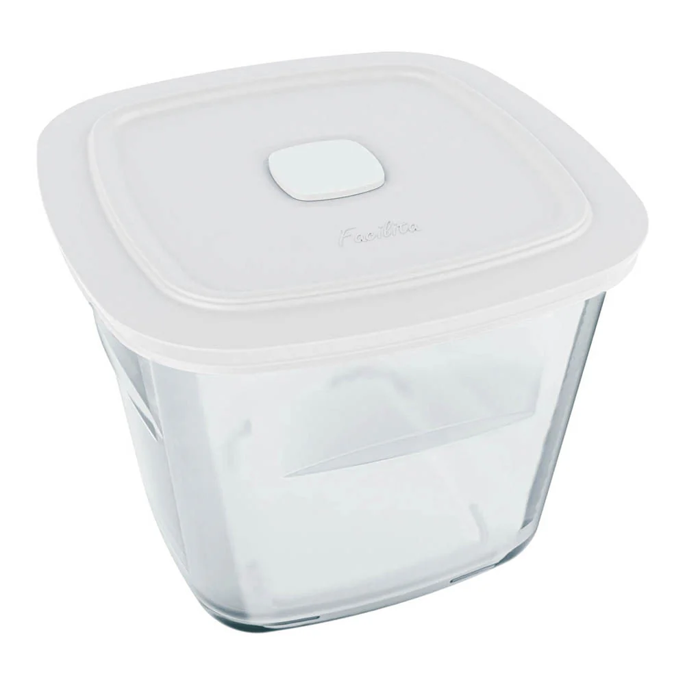 Envase de Vidrio Marinex Facilita Hermetic Con Tapa de 1 L