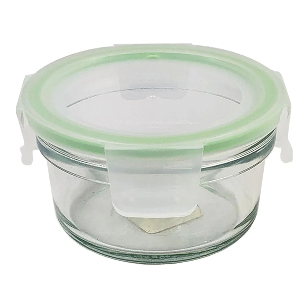 Envase Jc Sales Vidrio Redondo con Tapa 350 ml