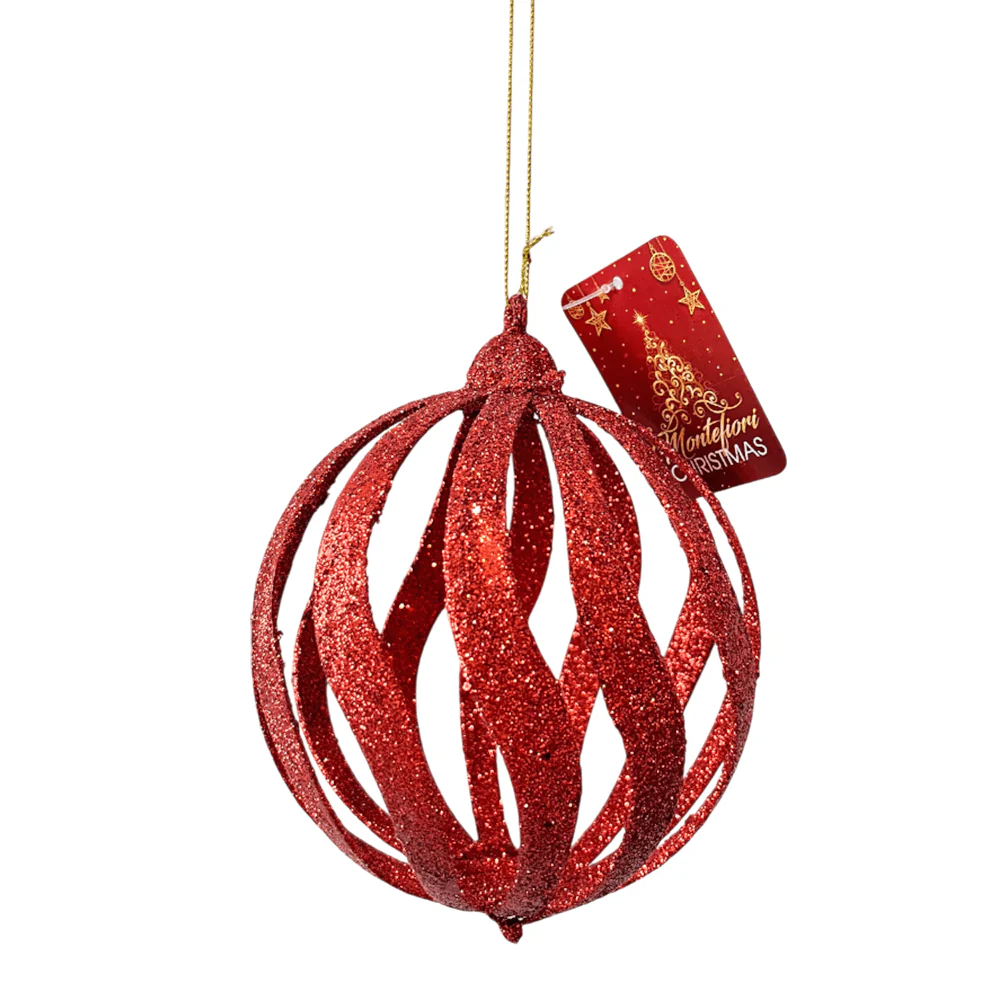 Esfera Navideña Decorativa 15 Cm Rojo - Image 2
