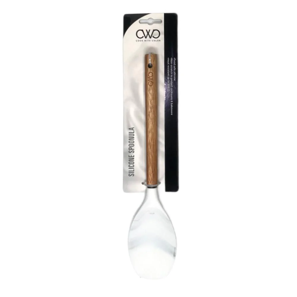 Espátula Sin Hueco Cook With Color de Silicón 12.5"