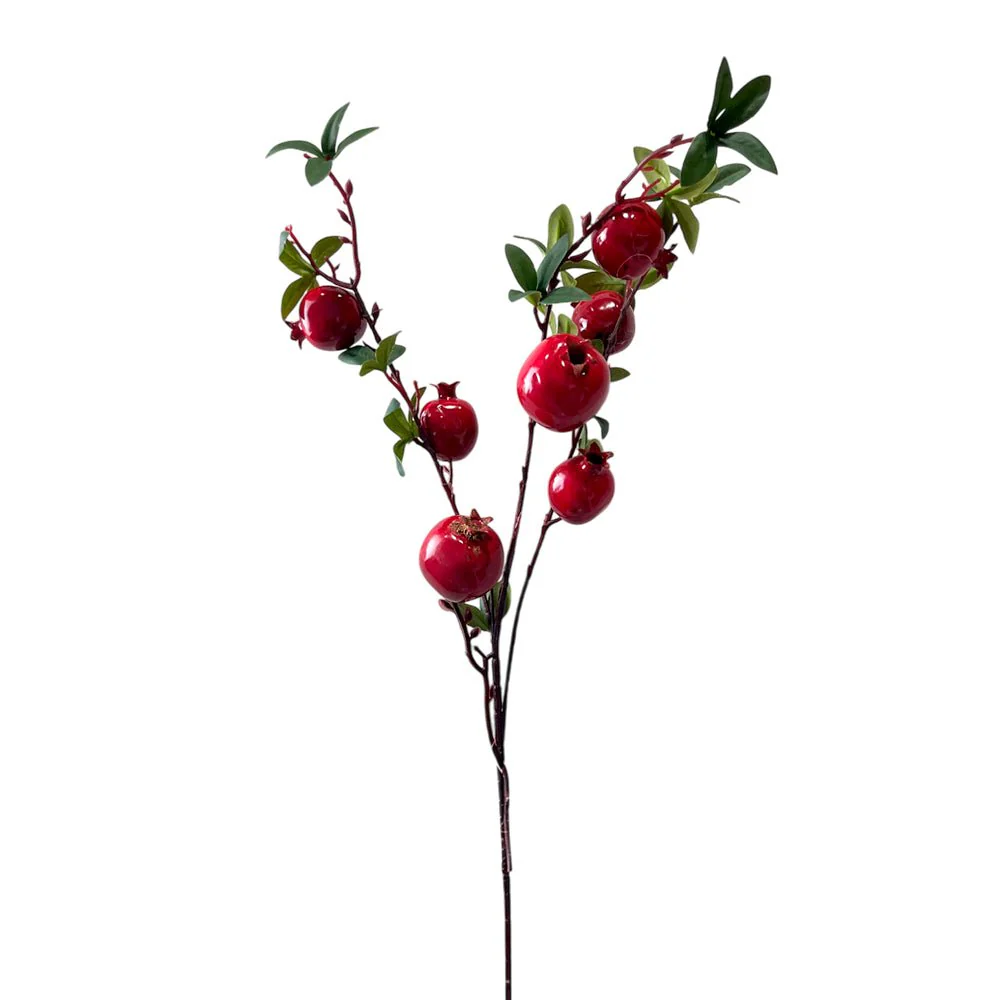 Espiga Decorativa de Frutas Home Elegance / 85 Cm / Surtida