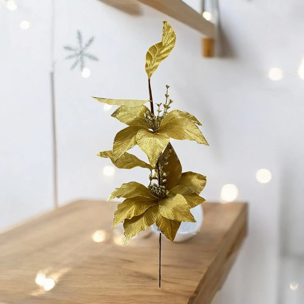 Espiga Navideña 70 Cm Gold