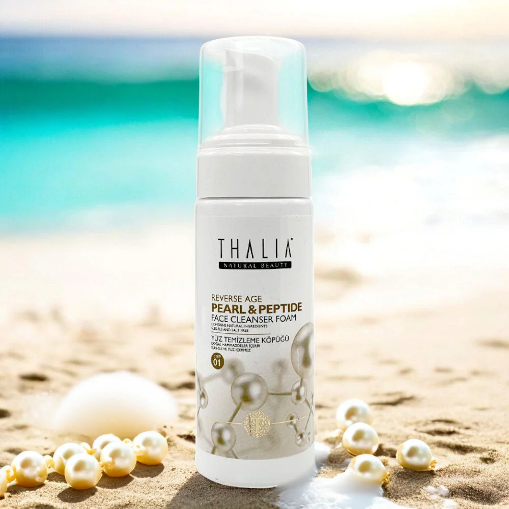 Espuma Limpiadora Facial Thalia Antiedad / Pearl & Peptide / 150ML