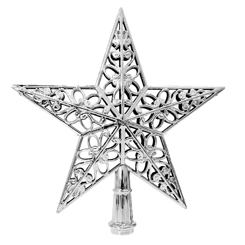 Estrella para Árbol 20 cm / Silver / Montefiori Christmas