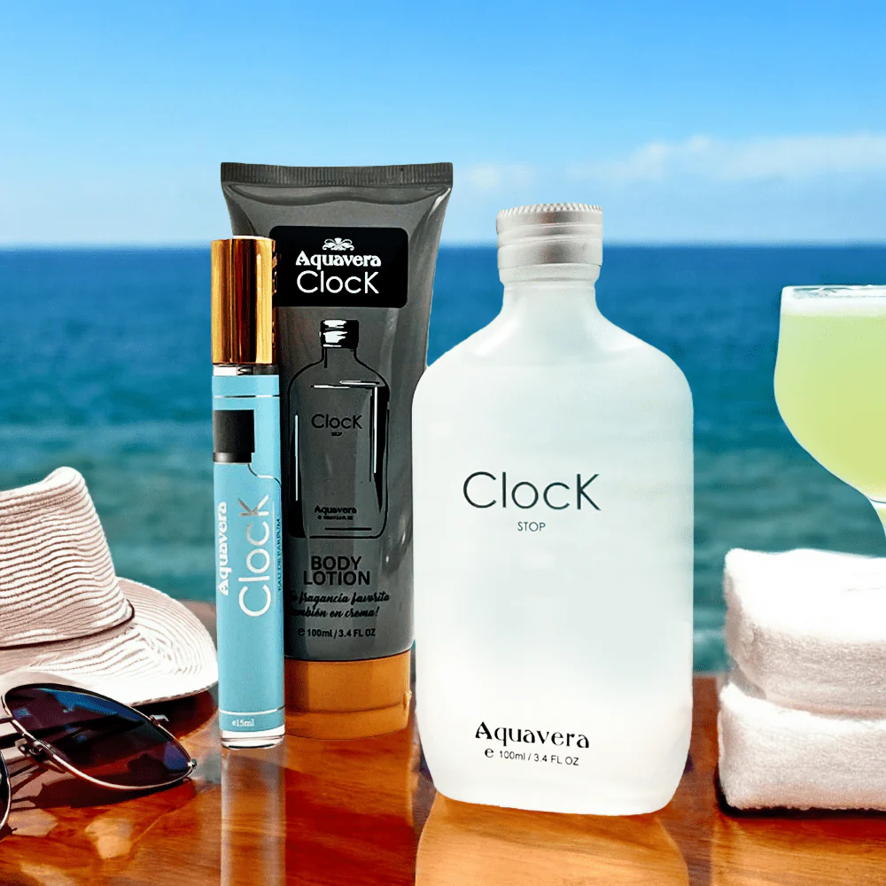 Estuche Aquavera Clock Dama