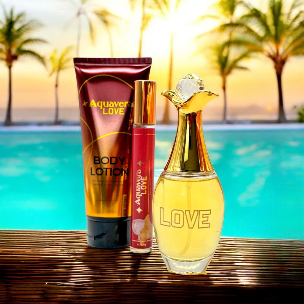 Estuche Aquavera Love Dama 3 Piezas
