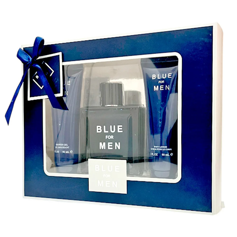 Estuche Perfume EBC Blue For Men Caballero 3 Piezas - Image 2