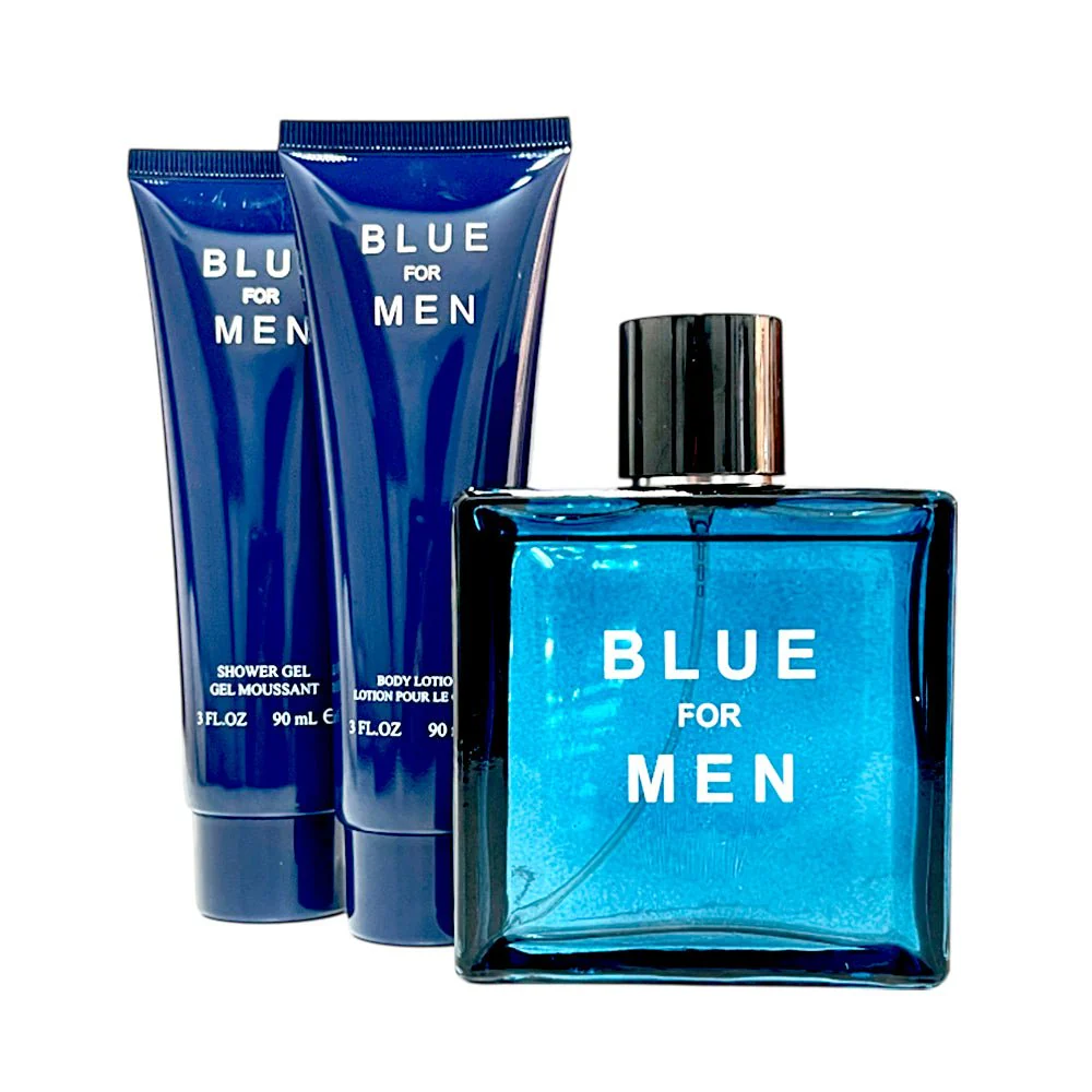 Estuche Perfume EBC Blue For Men Caballero 3 Piezas - Image 3