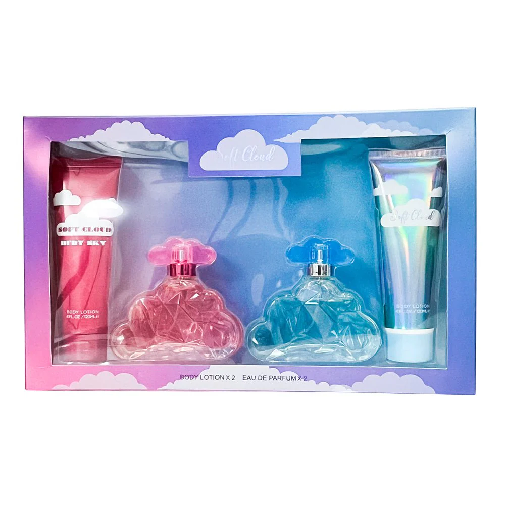 Estuche Perfume Soft Cloud Dama 4 Piezas - Image 2