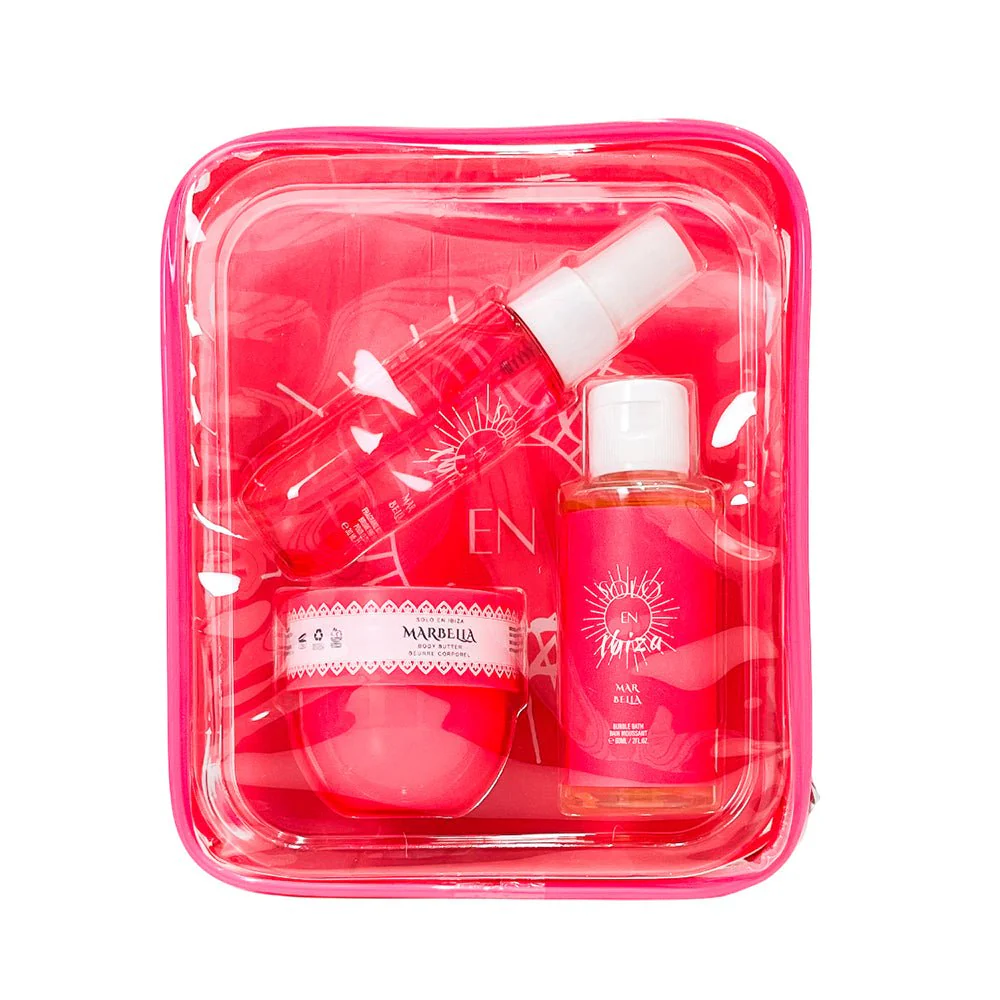 Estuche Solo En Ibiza Fucsia Marbella Dama 3 Piezas - Image 2