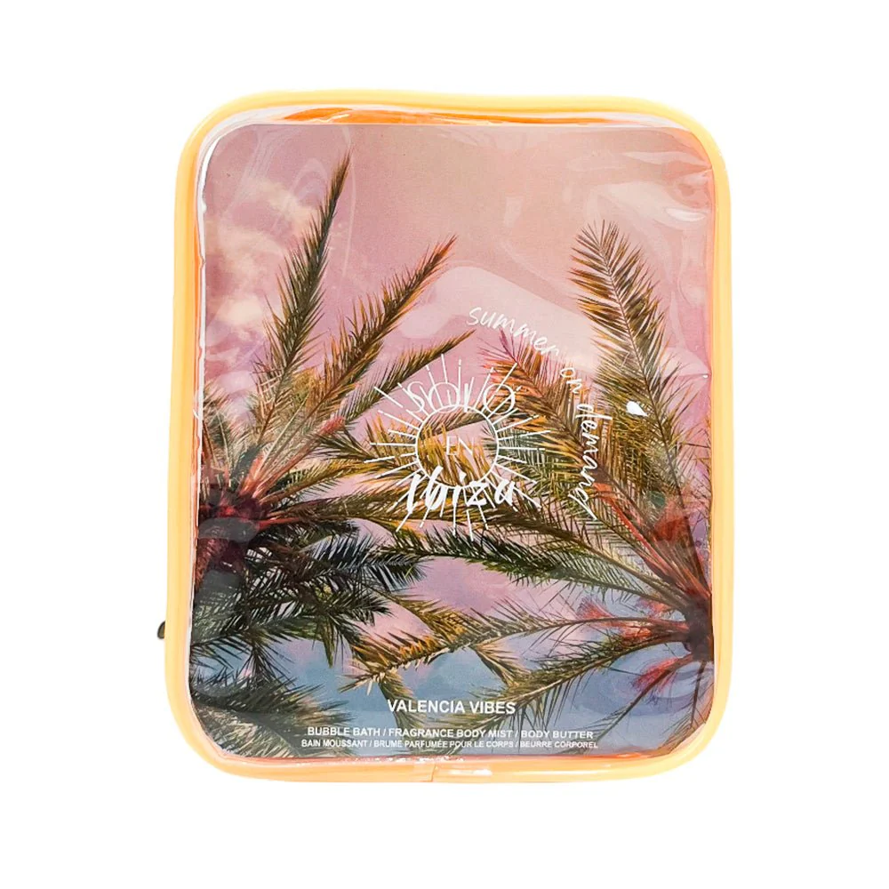 Estuche Solo En Ibiza Naranja Valencia Vibes Dama 3 Piezas - Image 3