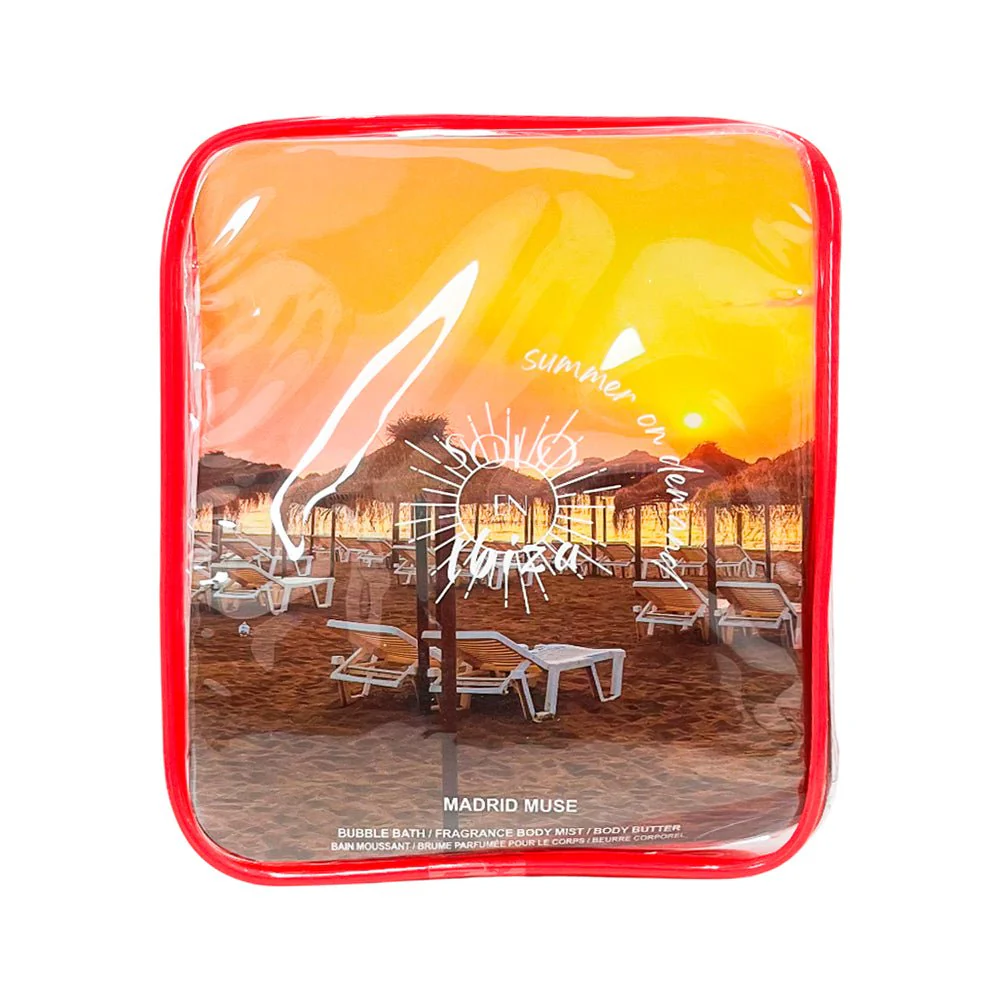 Estuche Solo En Ibiza Rojo Madrid Muse Dama 3 Piezas - Image 4