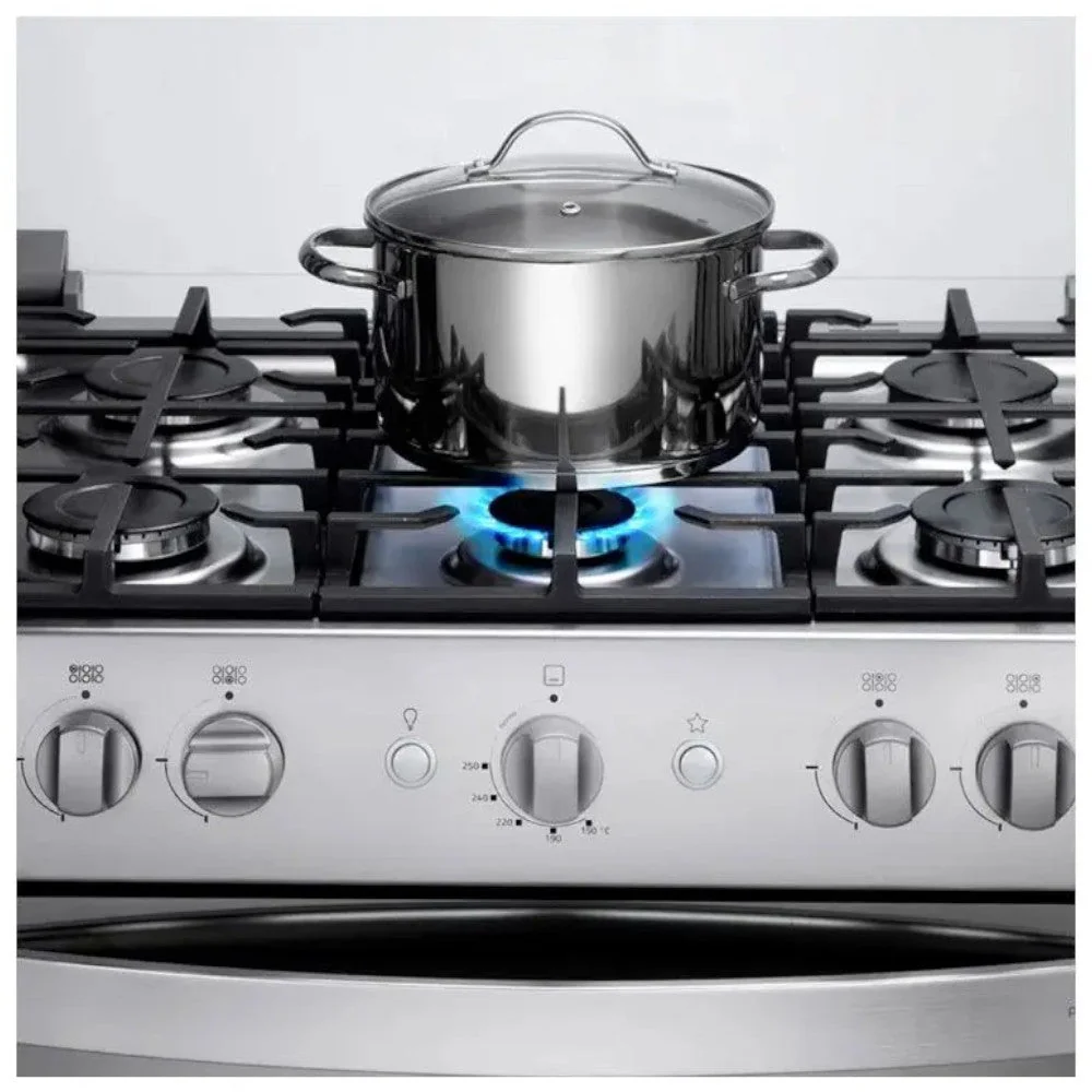 Estufa A Gas Indurama 30" / 6 Quemadore / Silver - Image 4