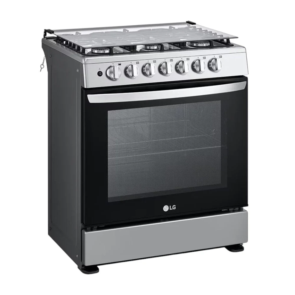 Estufa A Gas Lg 30" / 6 Quemadores / Acero Inoxidable - Image 7