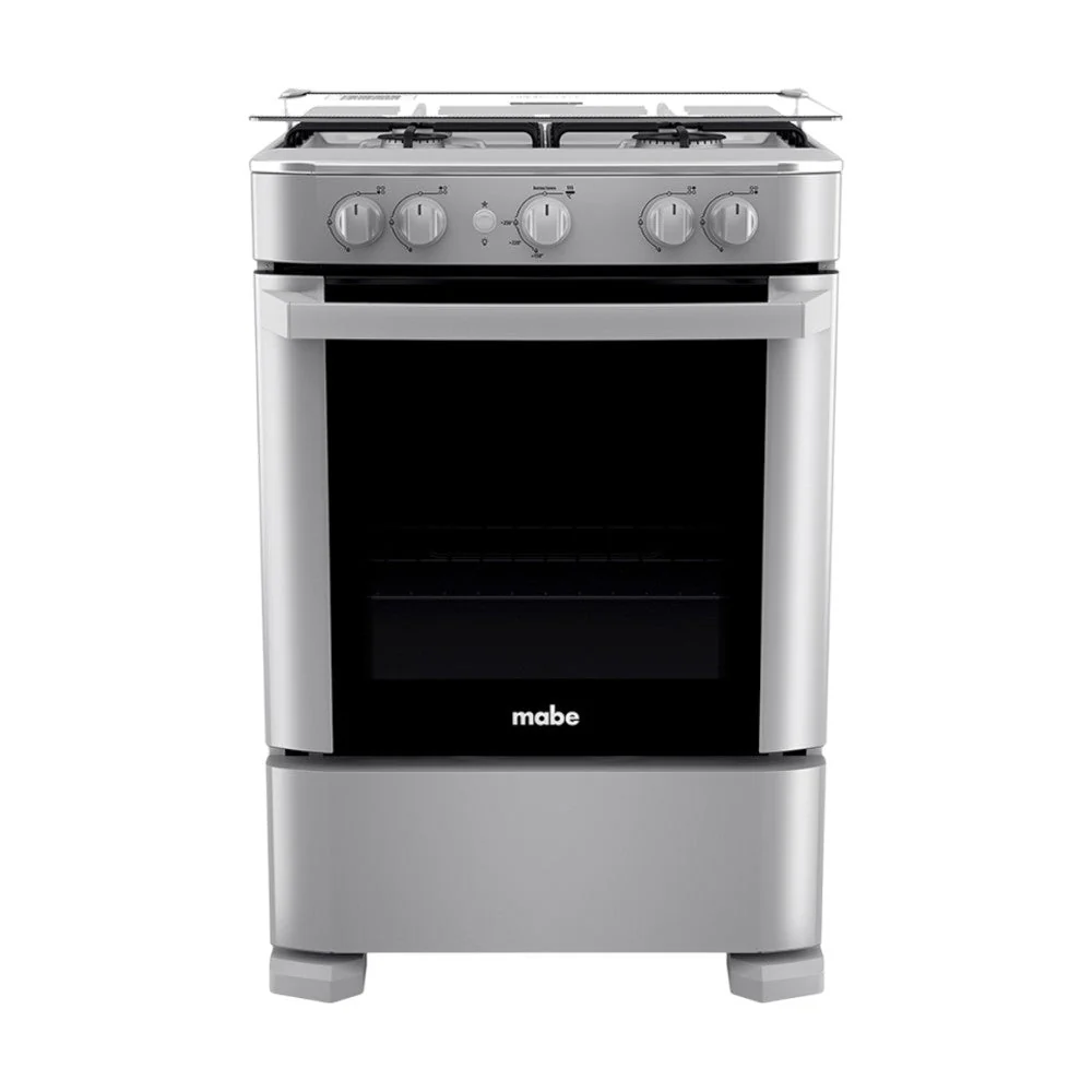 Estufa A Gas Mabe 24" / 4 Quemadores / Acero Inoxidable / Silver - Image 2