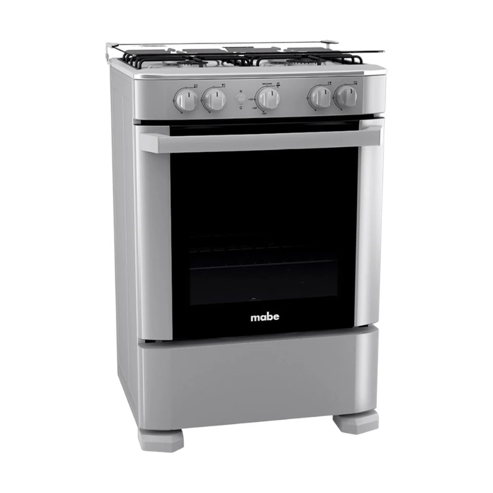 Estufa A Gas Mabe 24" / 4 Quemadores / Acero Inoxidable / Silver - Image 4