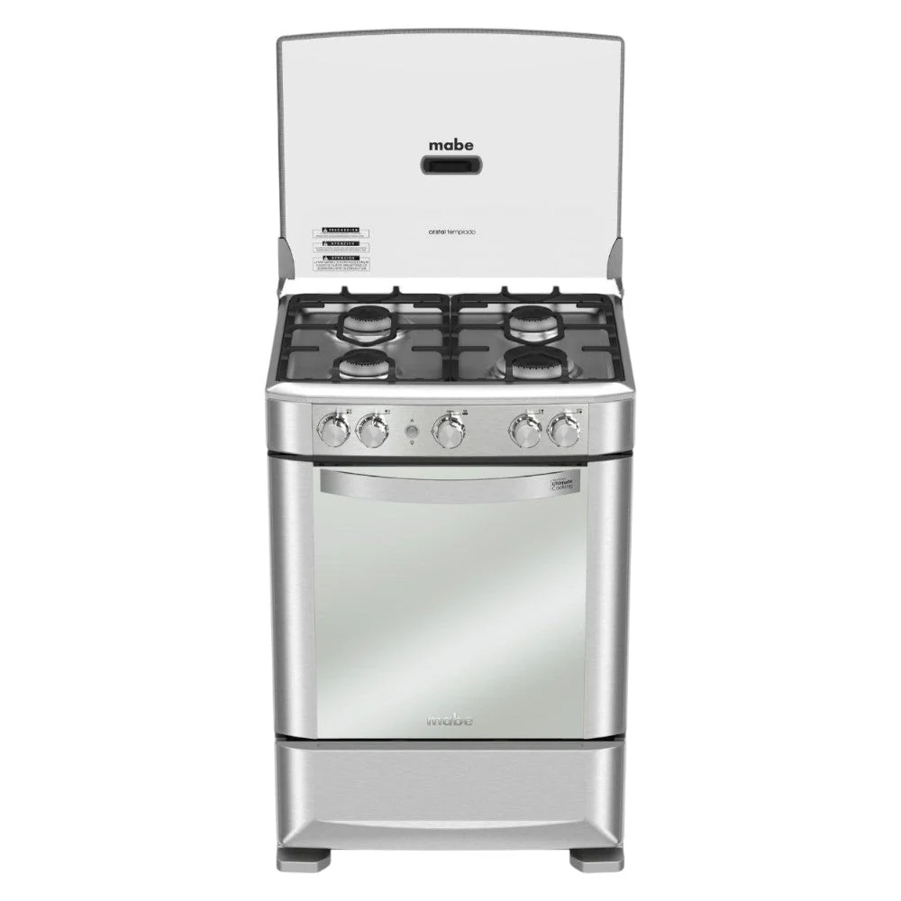 Estufa a Gas Mabe 24" / 4 Quemadores / Easy Clean Pro / Acero Inoxidable - Image 2
