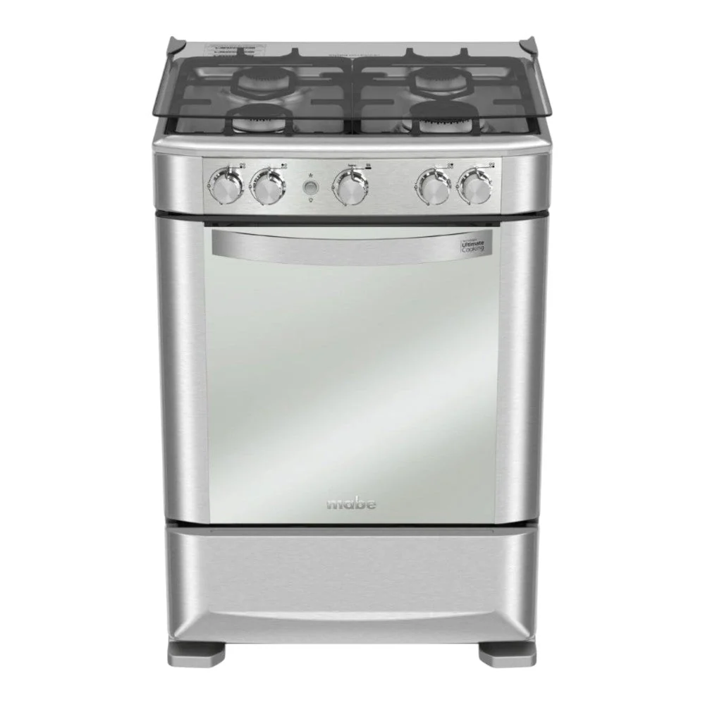 Estufa a Gas Mabe 24" / 4 Quemadores / Easy Clean Pro / Acero Inoxidable - Image 5