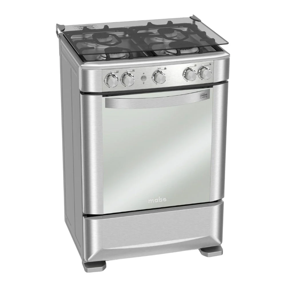 Estufa a Gas Mabe 24" / 4 Quemadores / Easy Clean Pro / Acero Inoxidable - Image 6