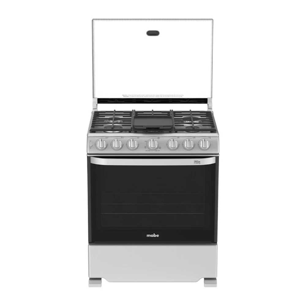 Estufa A Gas Mabe 30" / 6 Quemadores / Acero Inoxidable / Silver - Image 2
