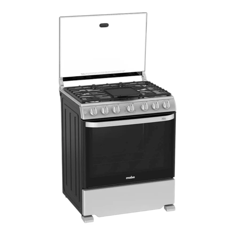 Estufa A Gas Mabe 30" / 6 Quemadores / Acero Inoxidable / Silver - Image 3