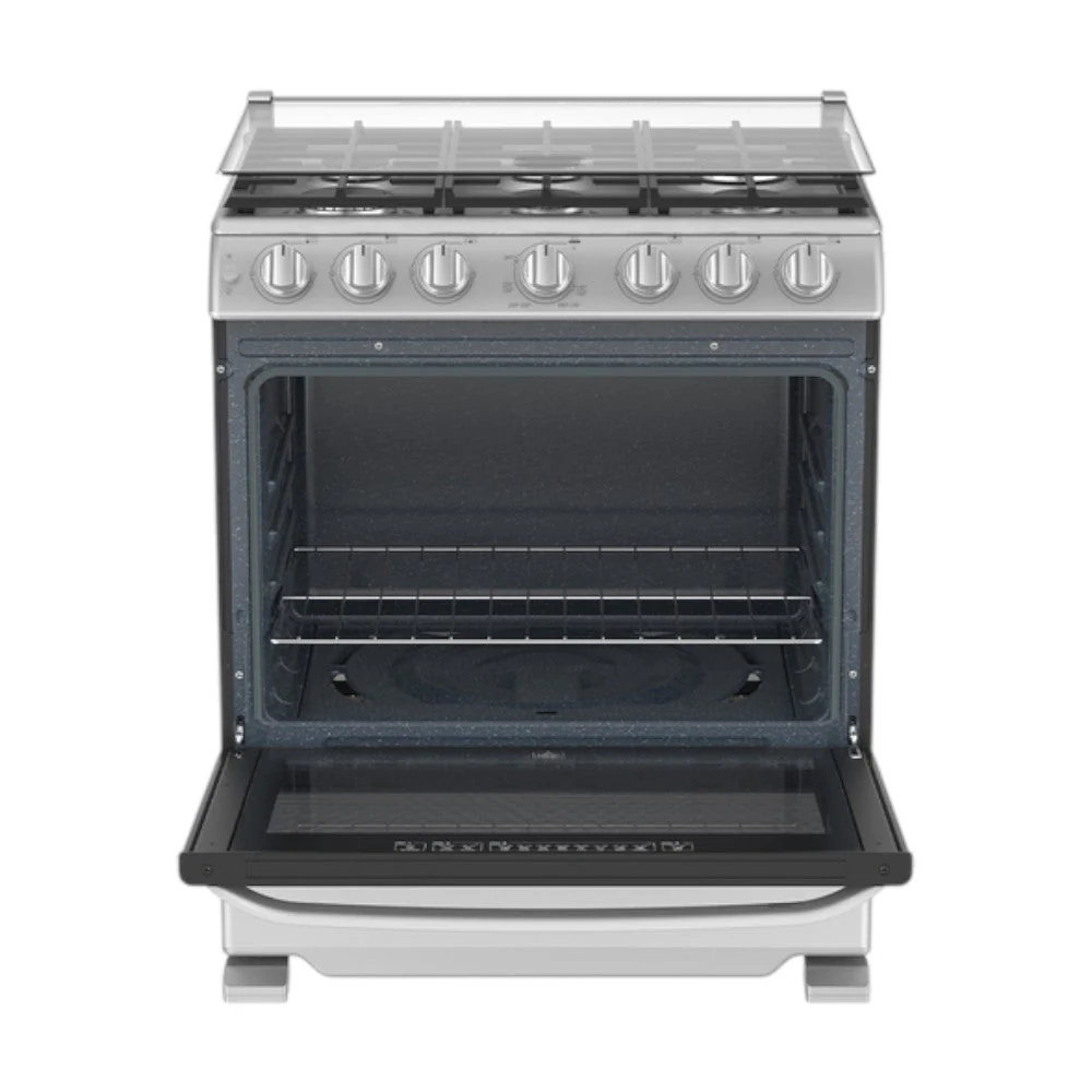 Estufa A Gas Mabe 30" / 6 Quemadores / Acero Inoxidable / Silver - Image 4