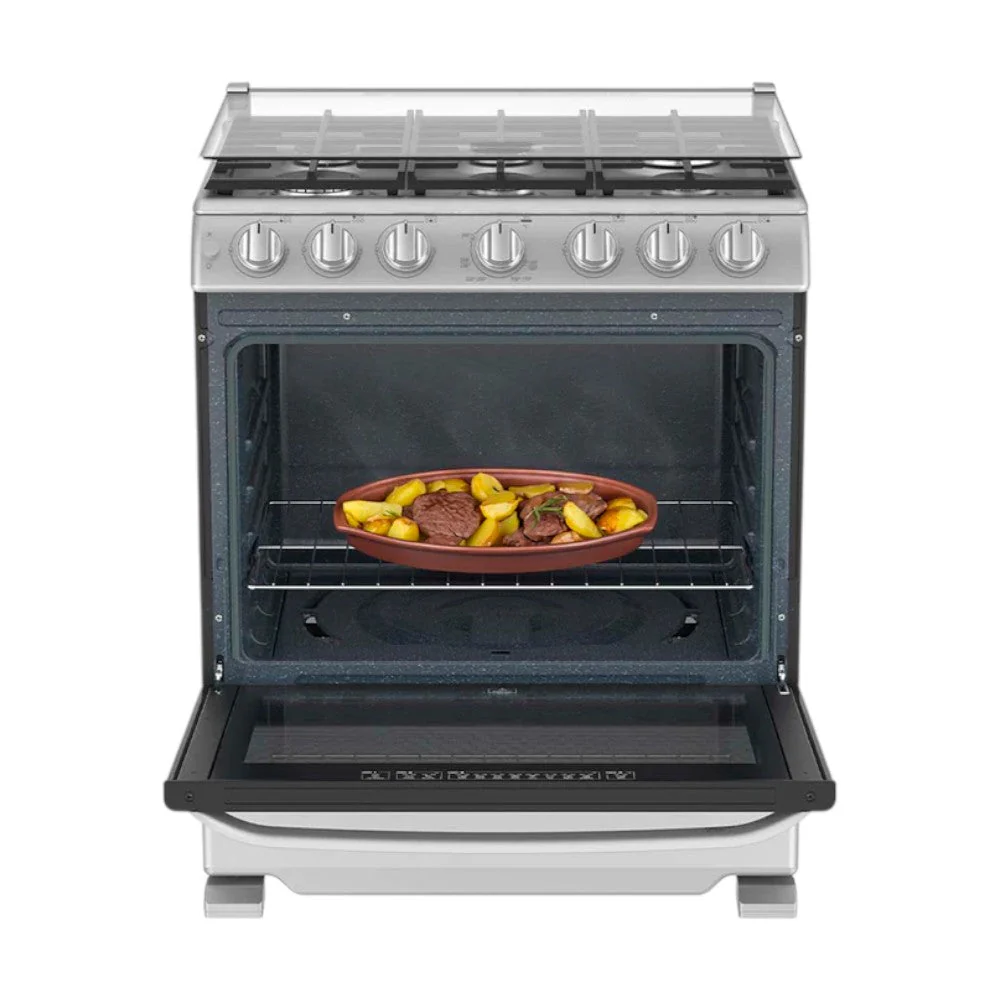 Estufa A Gas Mabe 30" / 6 Quemadores / Acero Inoxidable / Silver - Image 7