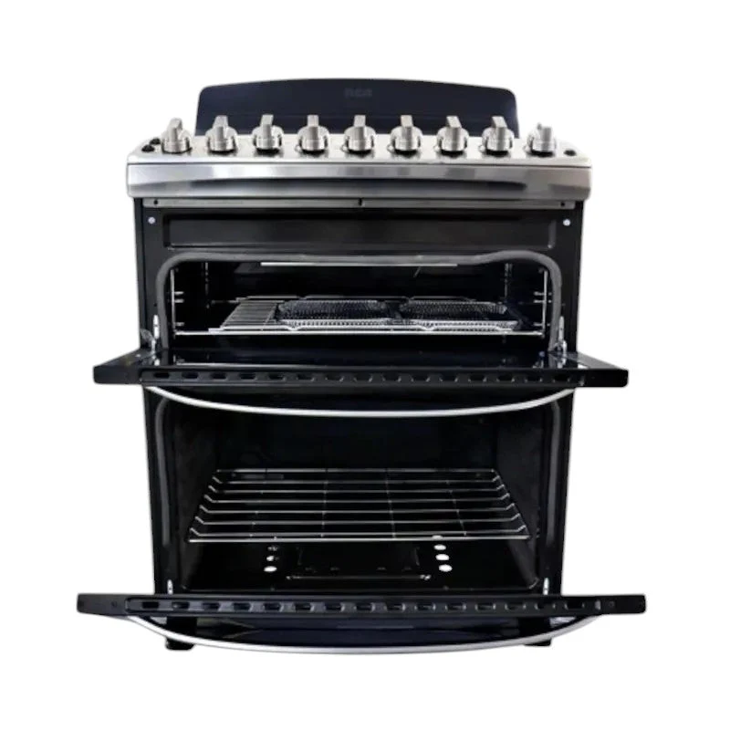 Estufa A Gas RCA de 30" / 5 Quemadores / Doble Horno / Acero Inoxidable - Image 3