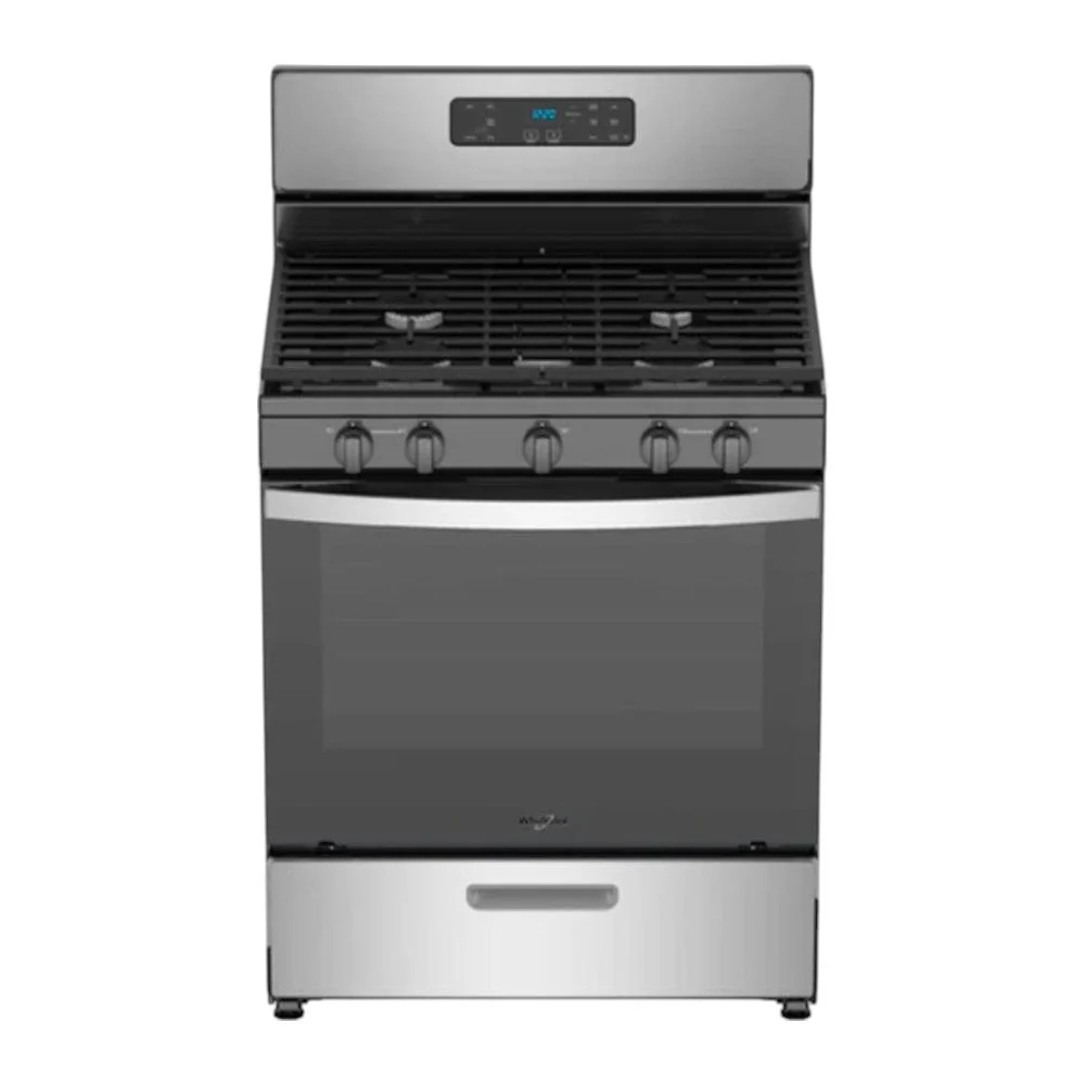 Estufa a Gas Whirlpool 30” / 5 Quemadores / Acero Inoxidable / LWF7700S - Image 2
