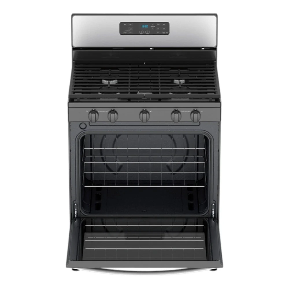 Estufa a Gas Whirlpool 30” / 5 Quemadores / Acero Inoxidable / LWF7700S - Image 3