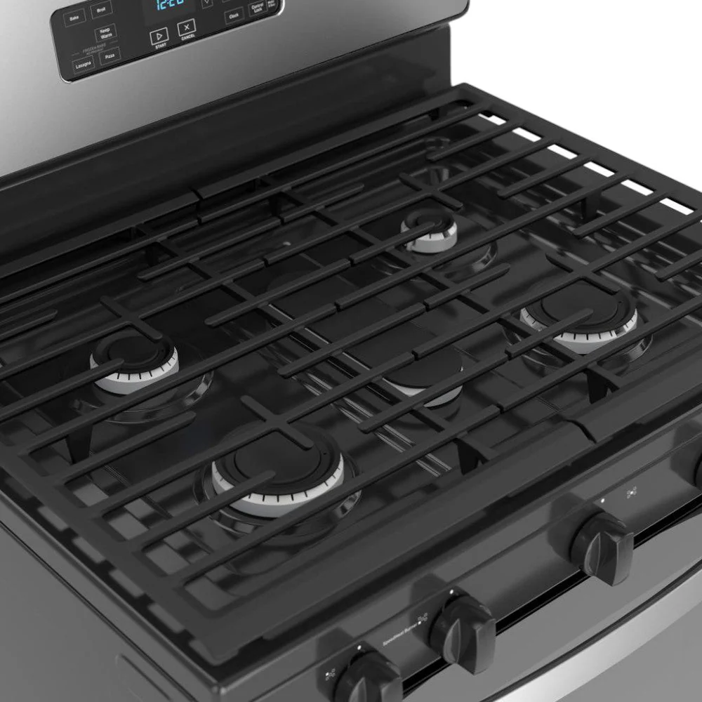 Estufa a Gas Whirlpool 30” / 5 Quemadores / Acero Inoxidable / LWF7700S - Image 5