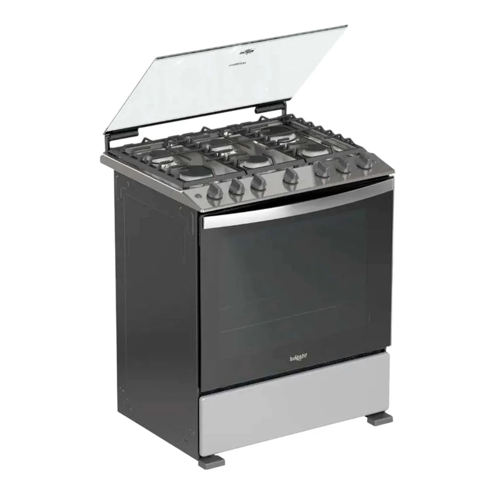 Estufa A Gas Whirlpool 30" / 6 Quemadores / Acero Inoxidable - Image 3
