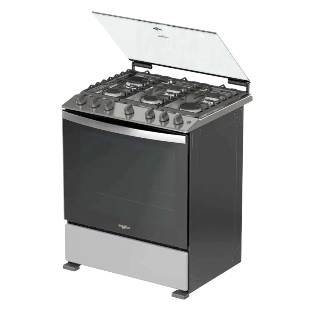 Estufa A Gas Whirlpool 30" / 6 Quemadores / Acero Inoxidable - Image 4