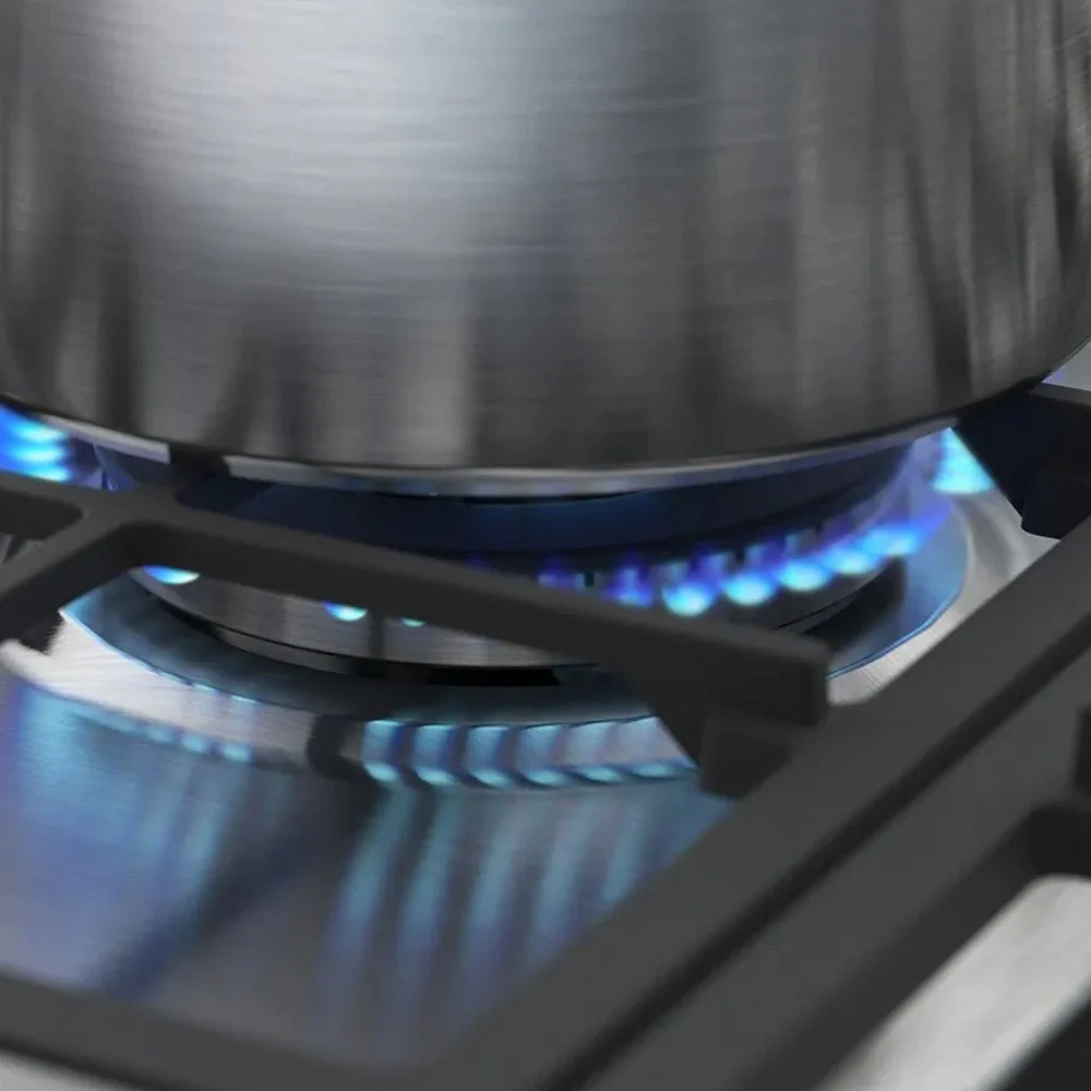 Estufa Empotrable A Gas Whirlpool de 36" / 5 Quemadores / Acero Inoxidable - Image 5
