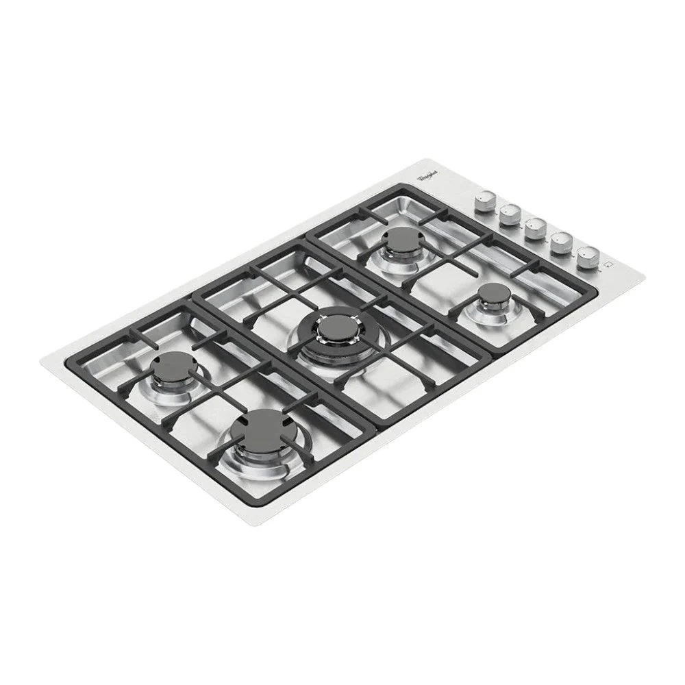 Estufa Empotrable A Gas Whirlpool de 36" / 5 Quemadores / Acero Inoxidable - Image 6