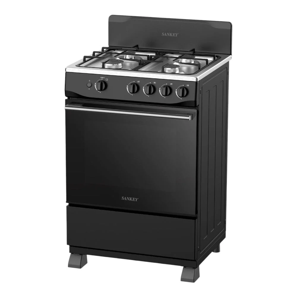 Estufa Sankey 24” con Horno/ 4 Quemadores /Acero Inoxidable - Image 2