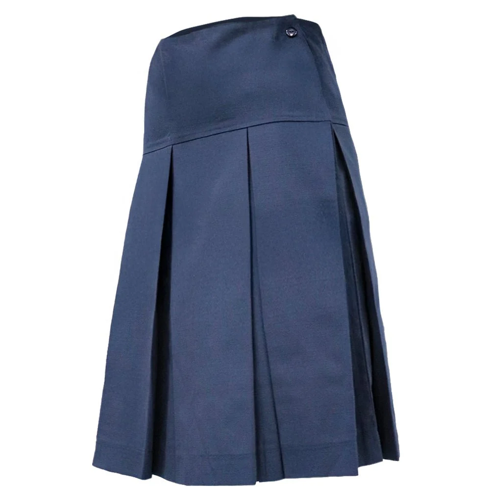 Falda Escolar Azul Durable / Secundaria - Talla 16 - Image 2