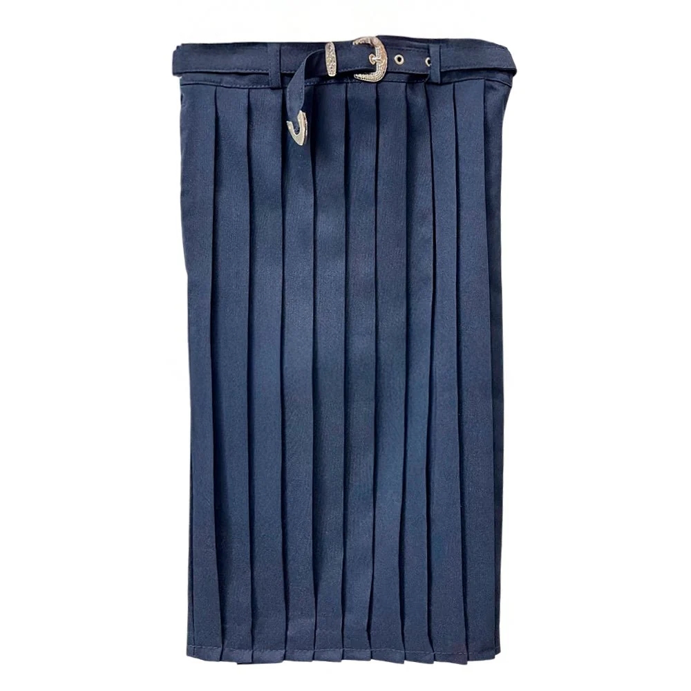 Falda Escolar Azul Imagen School con Cinturón / Talla 12
