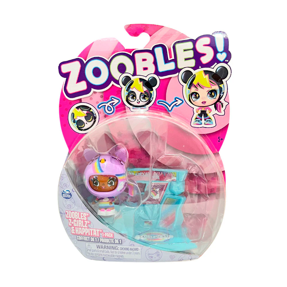 Figura Animal Zoobles Girl Happitat - Surtido - Image 2